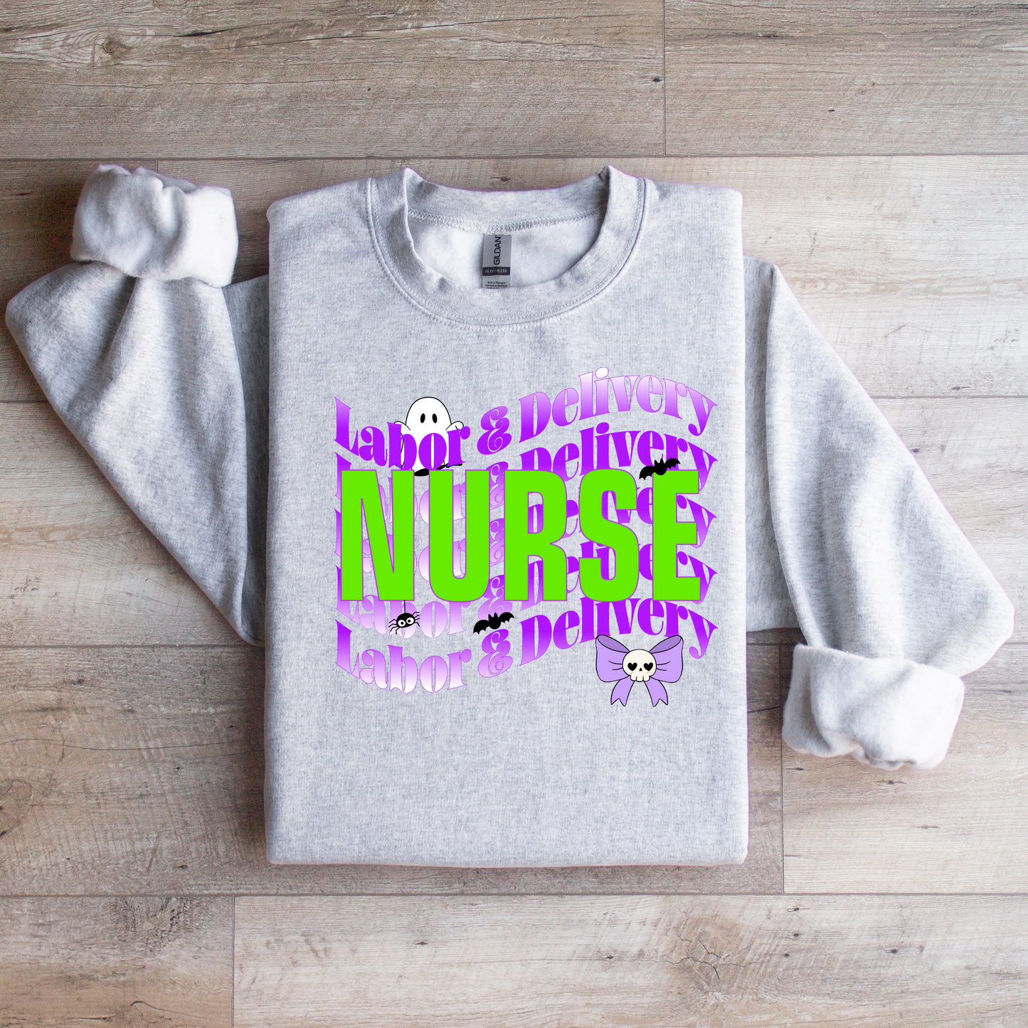 Wavy Halloween Nurse Theme