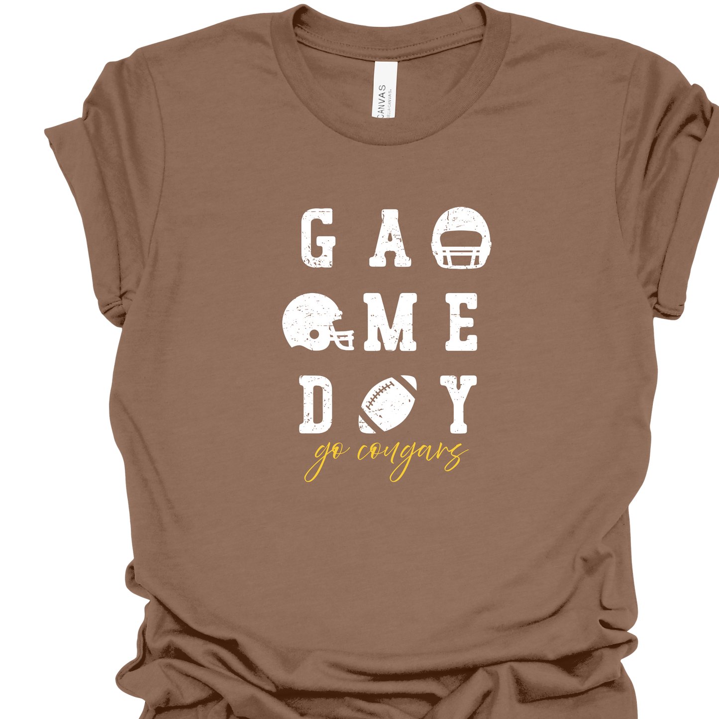 GAME DAY Distressed Mascot Tshirt