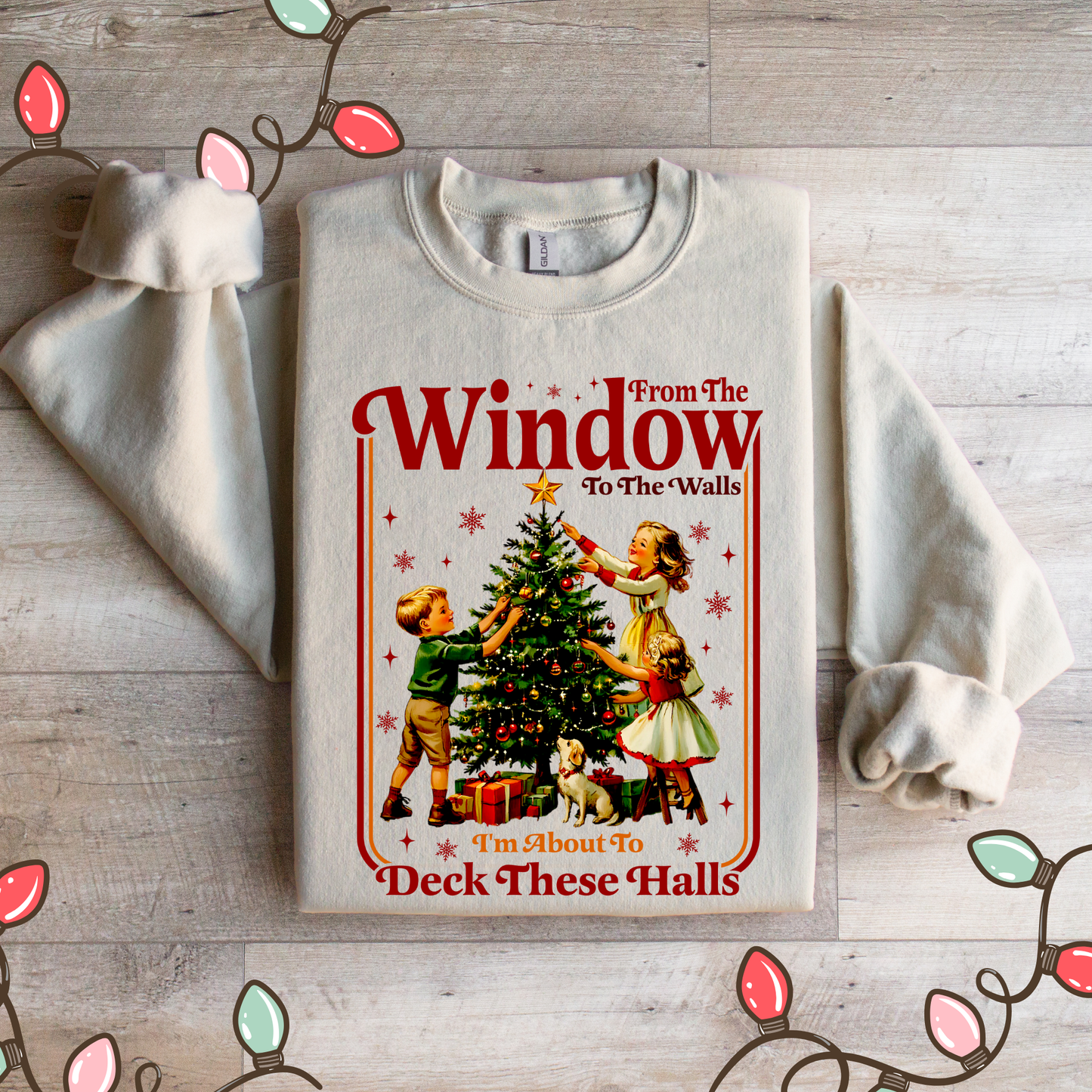 From the Window to the Walls Crewneck Sweatshirt