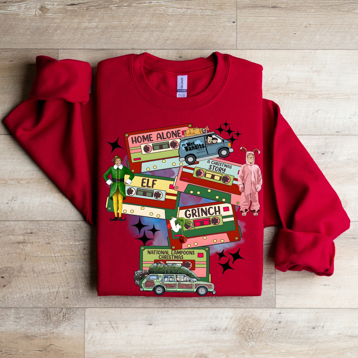 Epic Christmas Movies Crewneck Sweatshirt