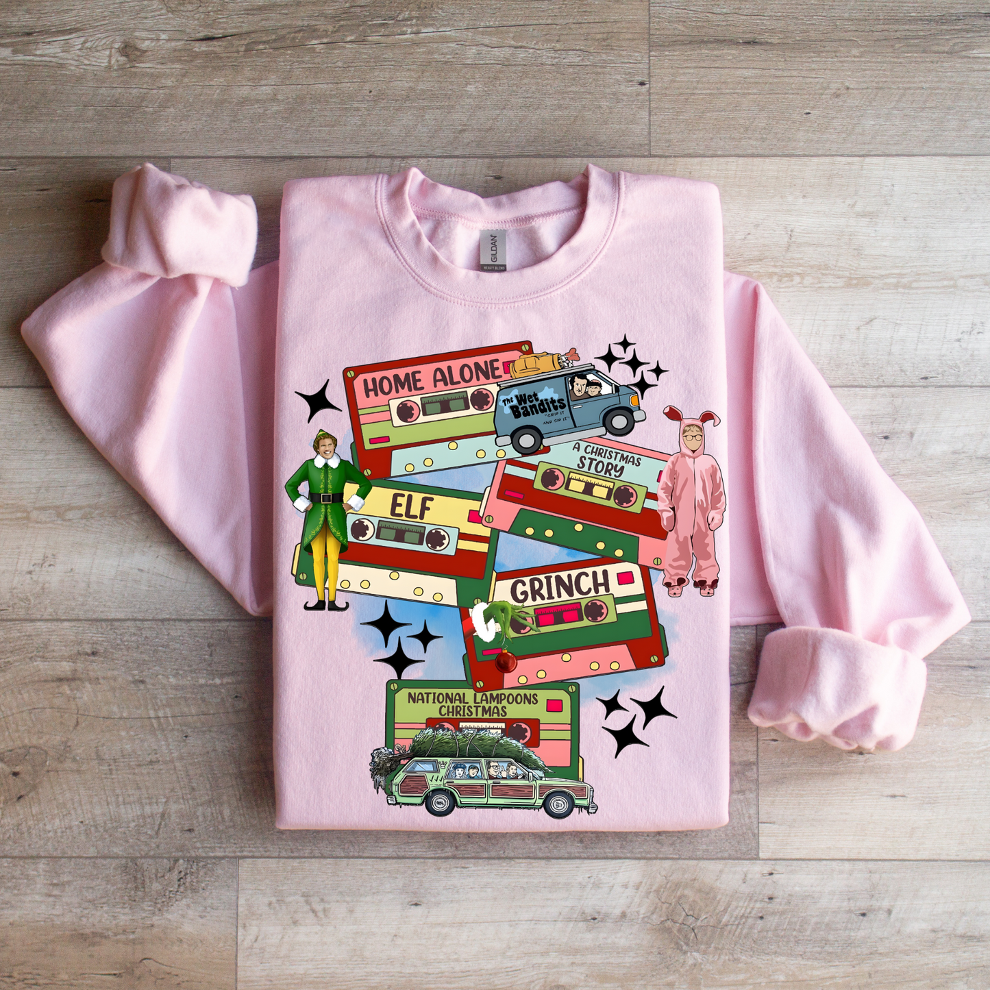 Epic Christmas Movies Crewneck Sweatshirt