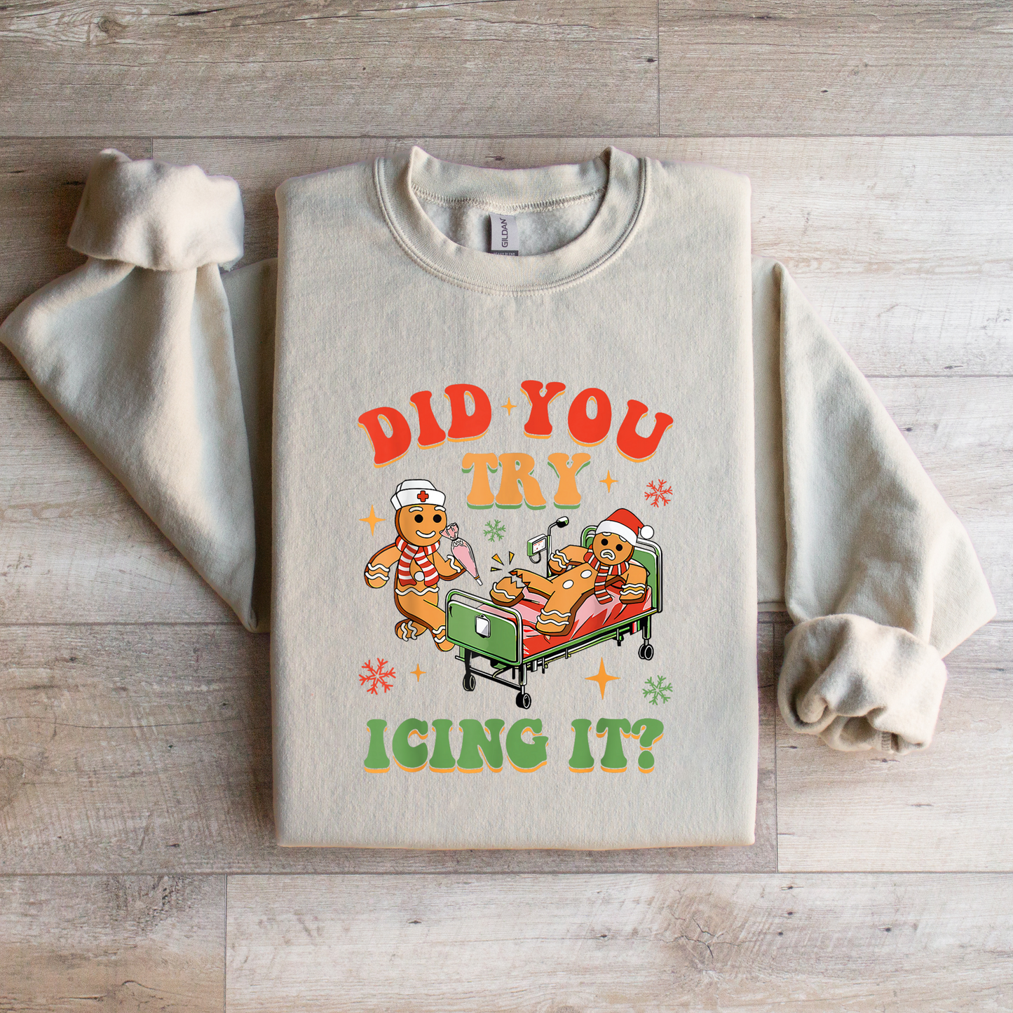 Did you try Icing it? Crewneck Sweatshirt