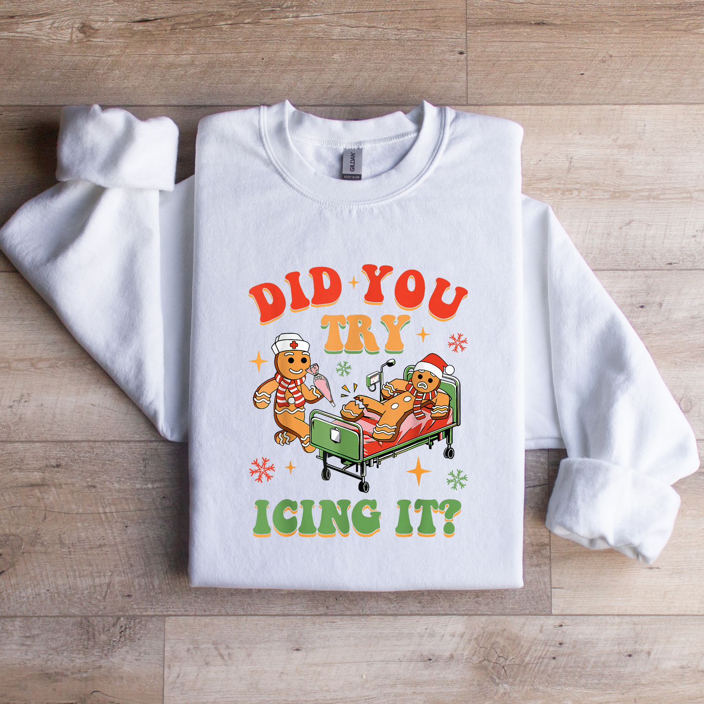 Did you try Icing it? Crewneck Sweatshirt