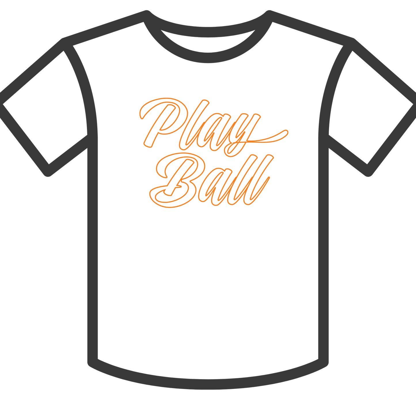Play Ball Baseball/Softball Tshirt