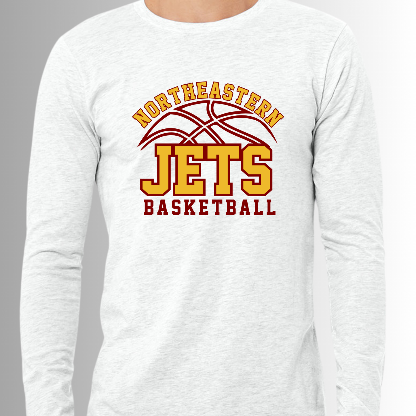 Blocked Northeastern Jets Basketball