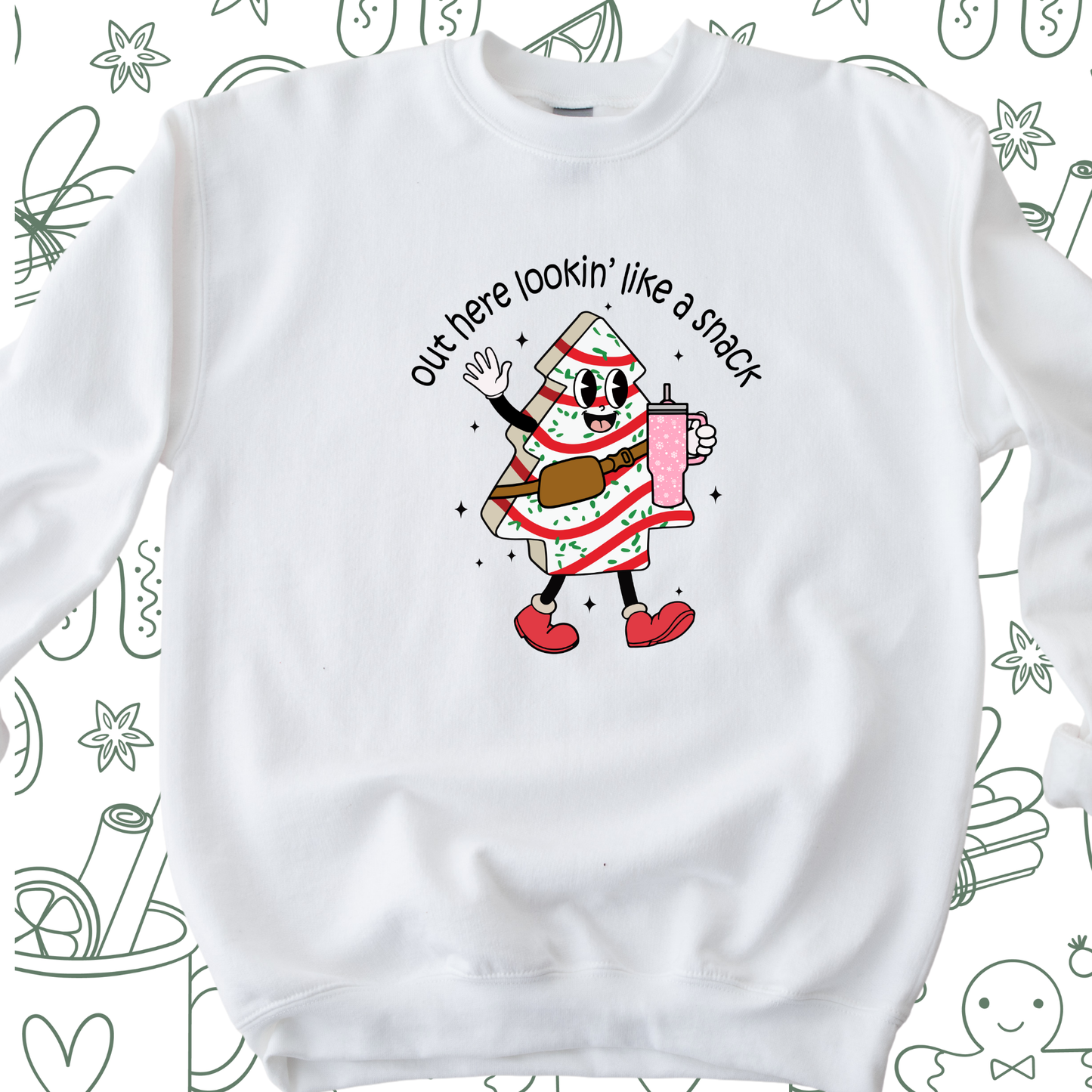 Lookin' Like a Snack Crewneck Sweatshirt