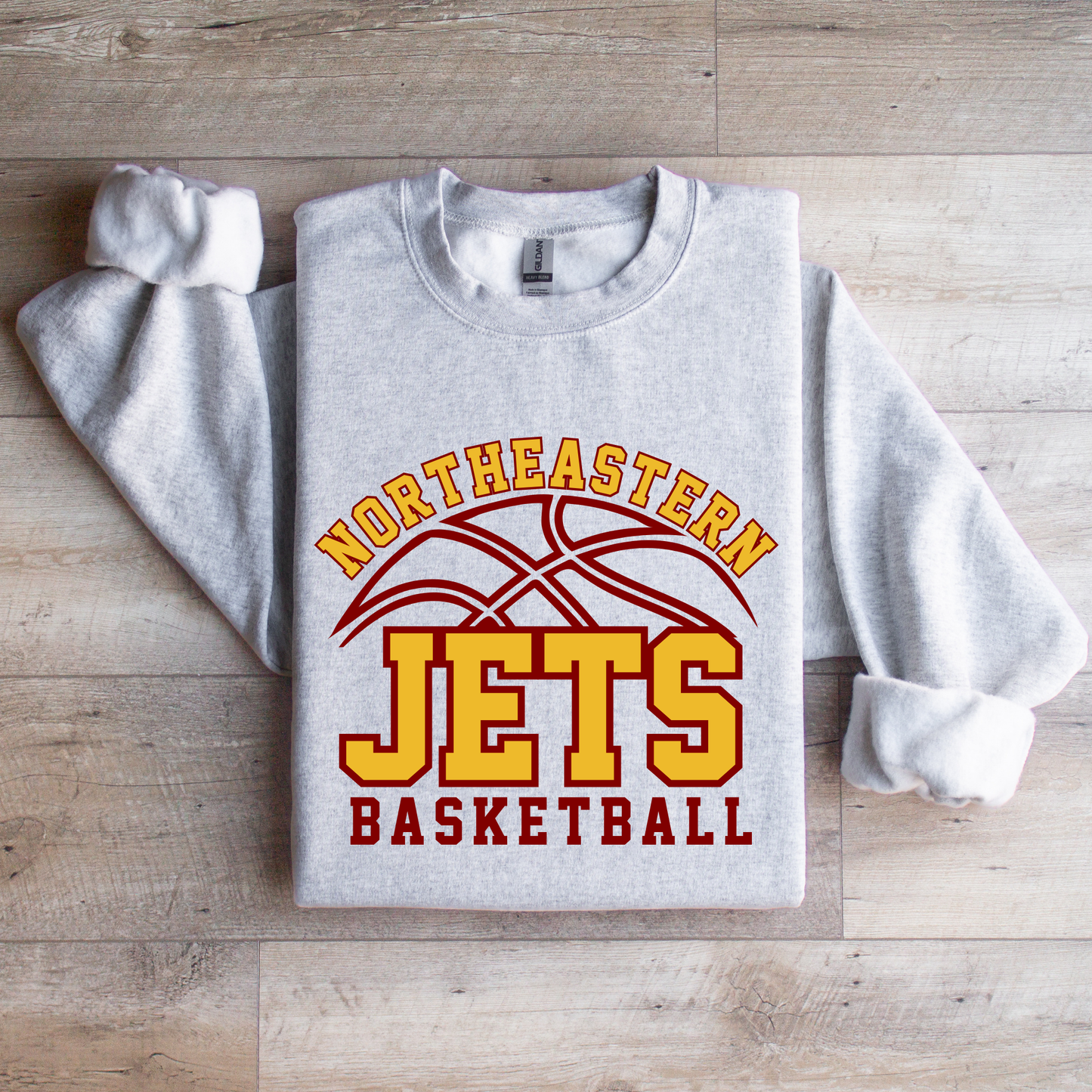 Blocked Northeastern Jets Basketball