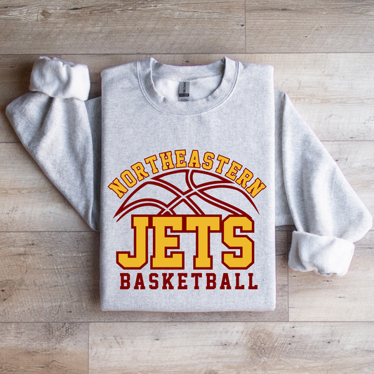Blocked Northeastern Jets Basketball