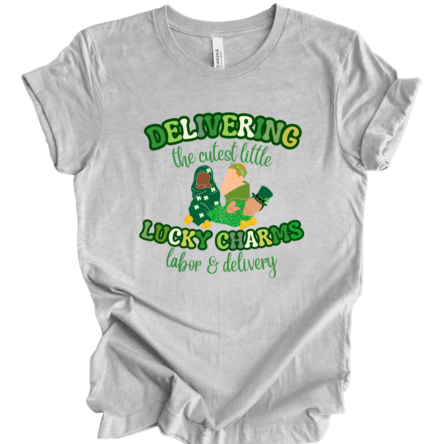 Delivering the Cutest Little Lucky Charms (Customize your title)