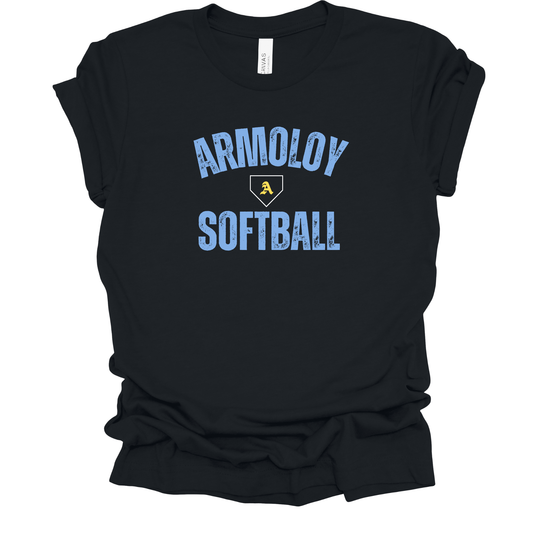 Distressed Armoloy Softball