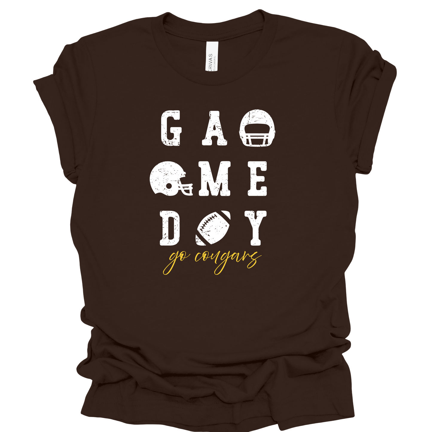 GAME DAY Distressed Mascot Tshirt