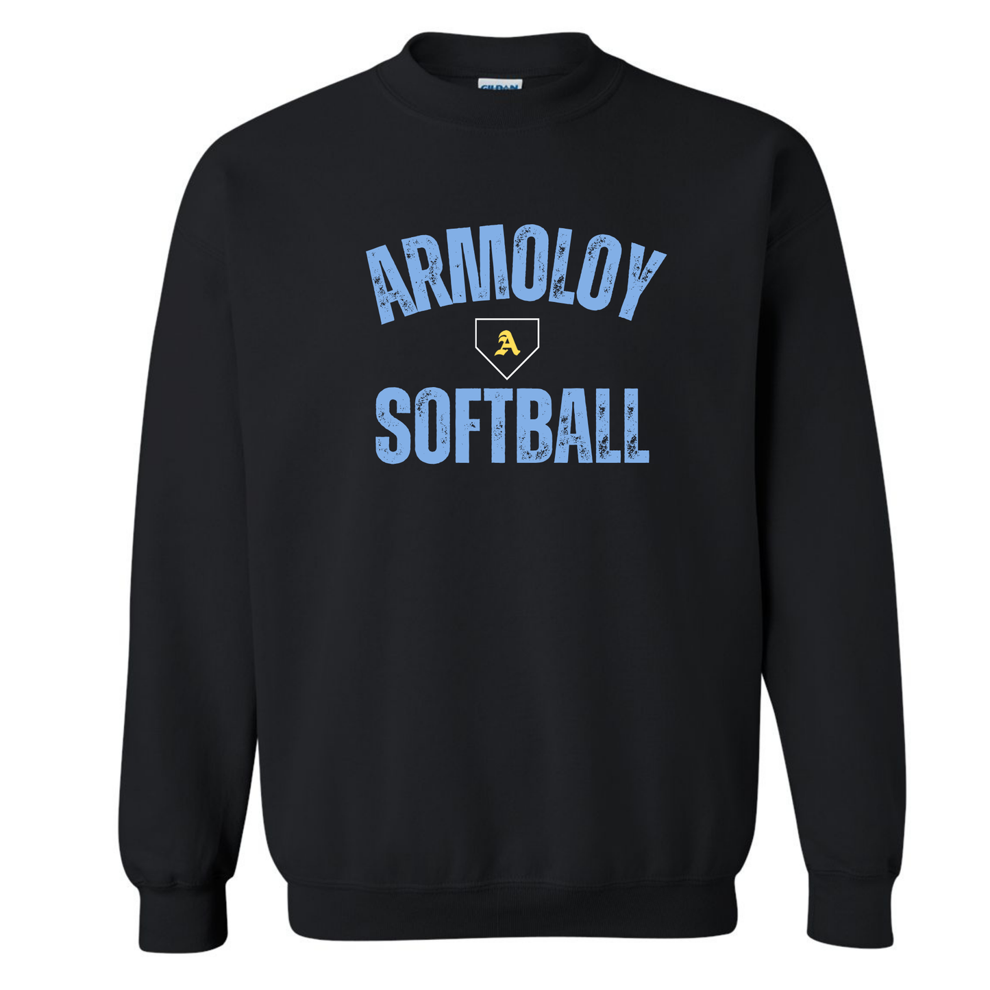 Distressed Armoloy Softball