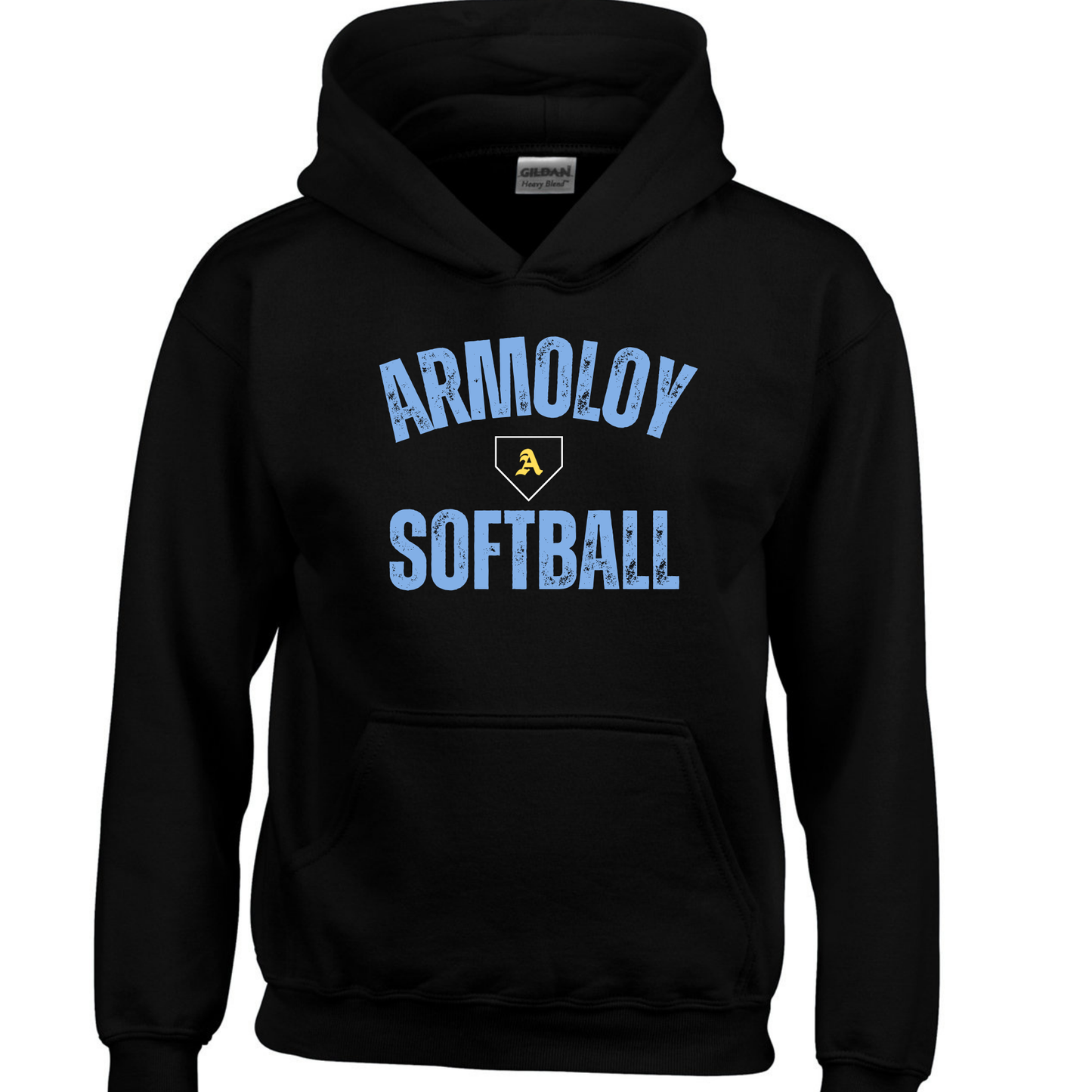 Distressed Armoloy Softball