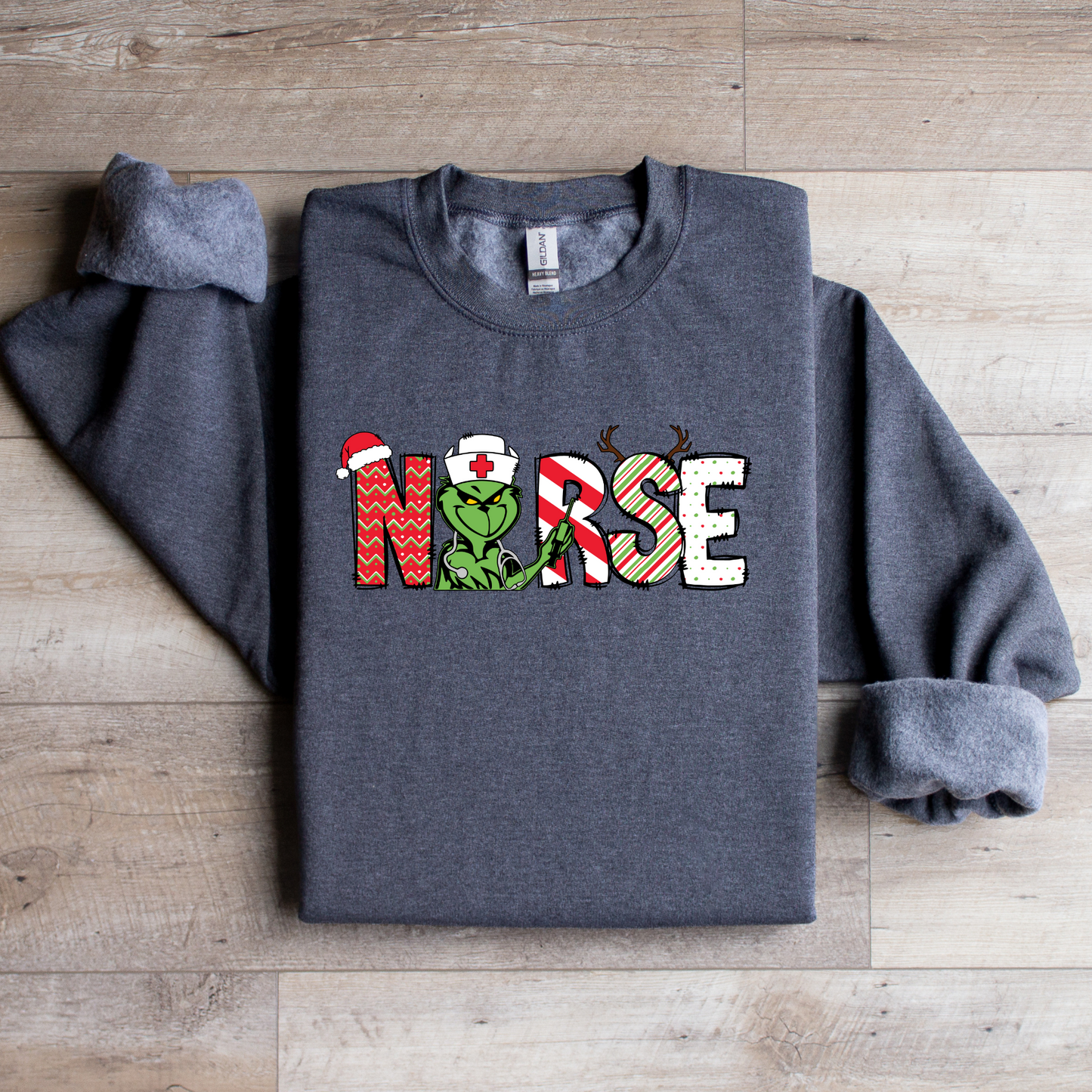 You’re a Mean One -Nurse-Crewneck Sweatshirt