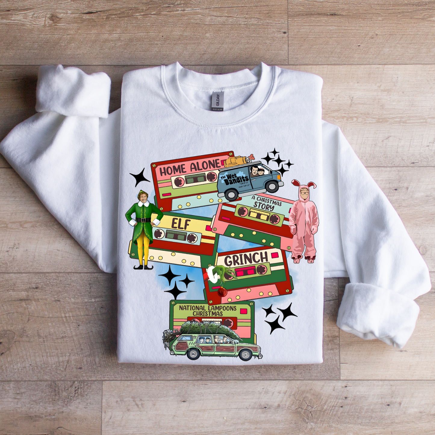 Epic Christmas Movies Crewneck Sweatshirt