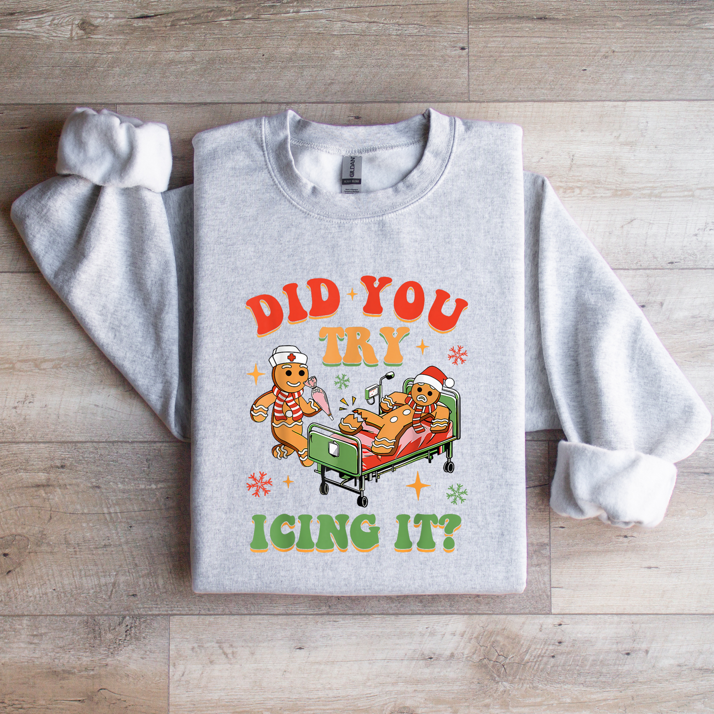 Did you try Icing it? Crewneck Sweatshirt