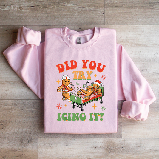 Did you try Icing it? Crewneck Sweatshirt