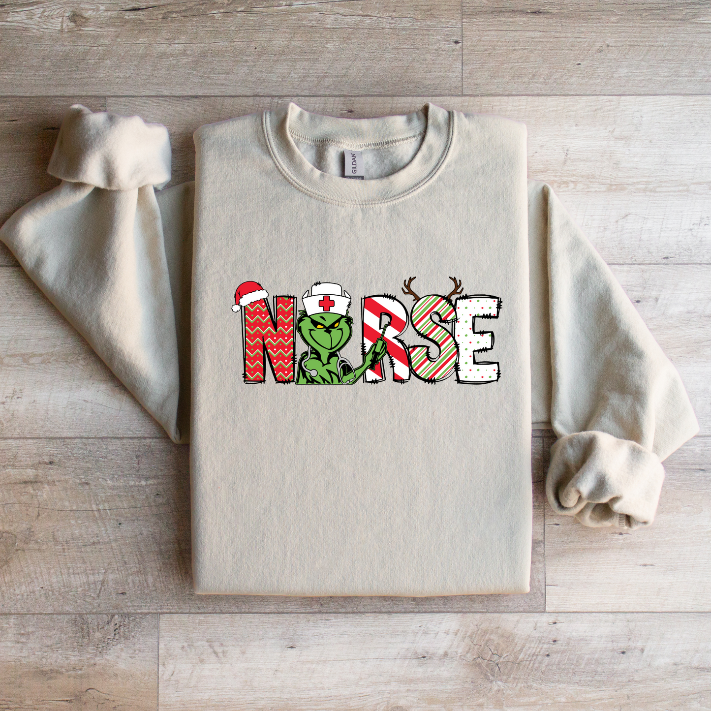 You’re a Mean One -Nurse-Crewneck Sweatshirt