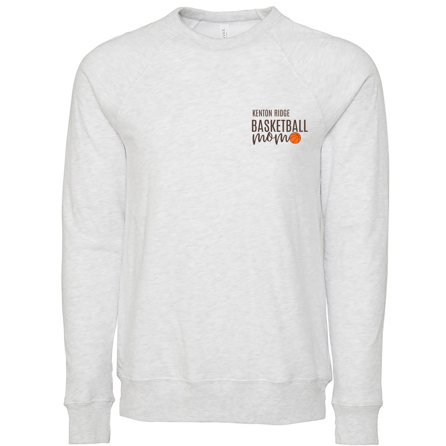 Customizable Basketball Fan Crewneck Sweatshirt
