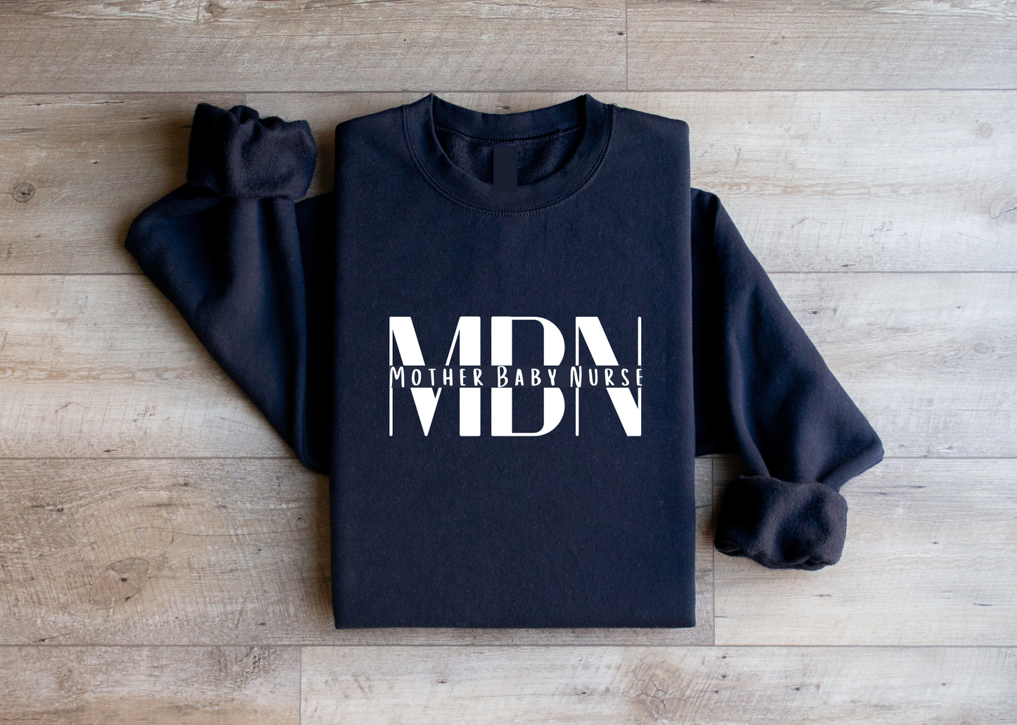 Mother Baby Nurse w/ Options for Baby Feet on Sleeves