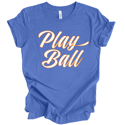 Play Ball Baseball/Softball Tshirt