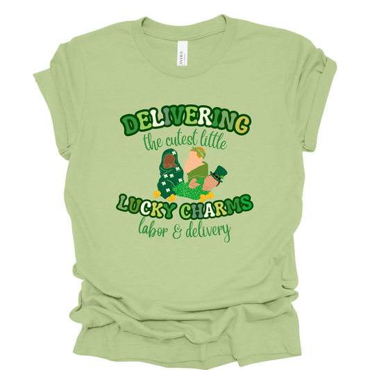 Delivering the Cutest Little Lucky Charms (Customize your title)