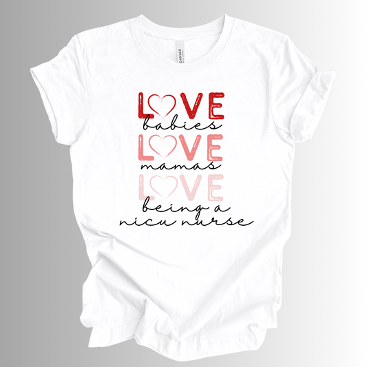 LOVE LOVE LOVE (Customize your title) Valentine's Day Design